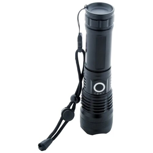Ultra Oplaadbare Zaklamp Zwart