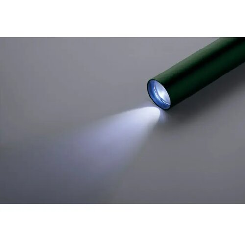 Gerecyclede aluminium zaklamp Lume donker marinegroen