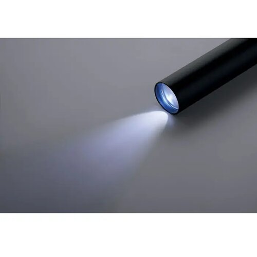 Gerecyclede aluminium zaklamp Lume zwart