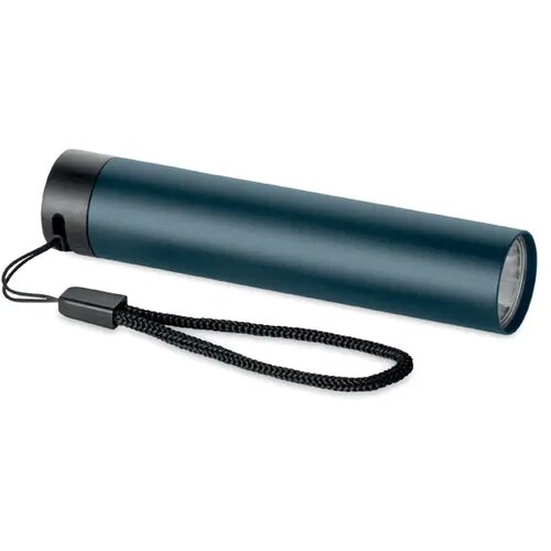 Gerecyclede aluminium zaklamp Lume marineblauw