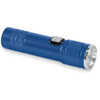 Oplaadbare cob zaklamp Flashra blauw Oplaadbare cob zaklamp Flashra blauw