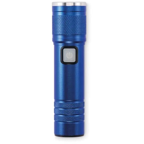 Oplaadbare cob zaklamp Flashra blauw