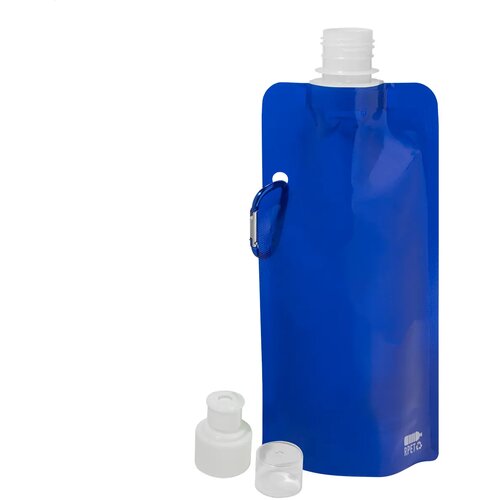 Carabol Opvouwbare Rpet Fles Blauw 500 ml