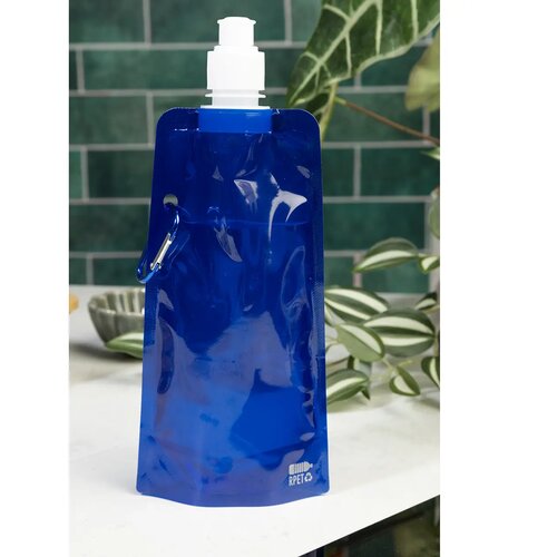 Carabol Opvouwbare Rpet Fles Blauw 500 ml