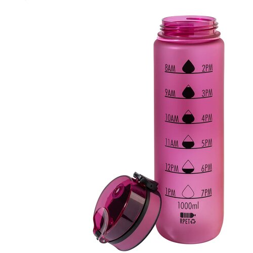 Sipcount Rpet Motivatie Fles Fuchsia 1000 ml