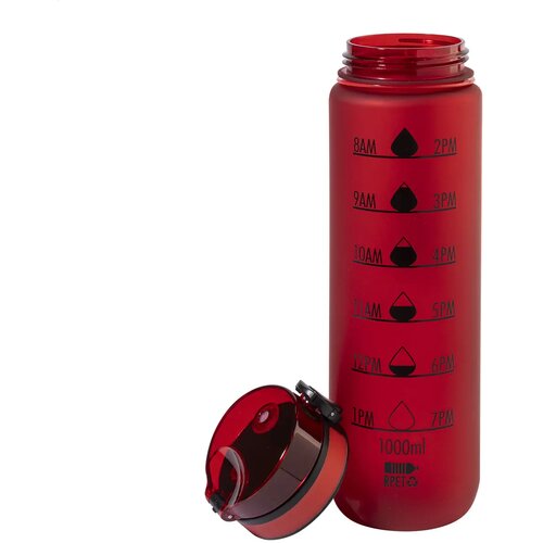 Sipcount Rpet Motivatie Fles Rood 1000 ml