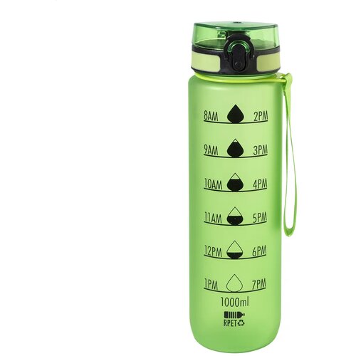Sipcount Rpet Motivatie Fles Groen 1000 ml