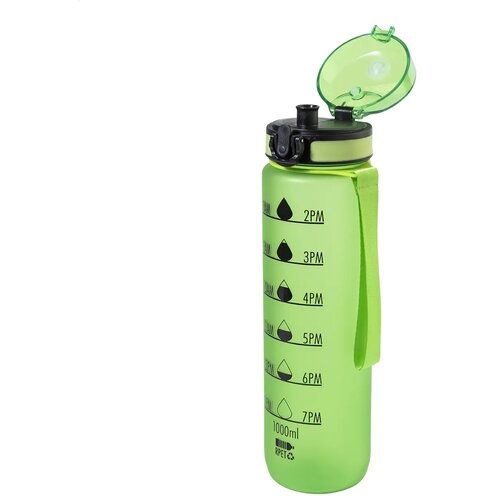 Sipcount Rpet Motivatie Fles Groen 1000 ml