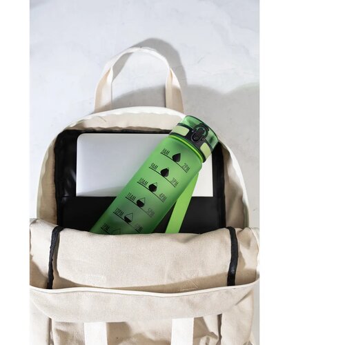 Sipcount Rpet Motivatie Fles Groen 1000 ml