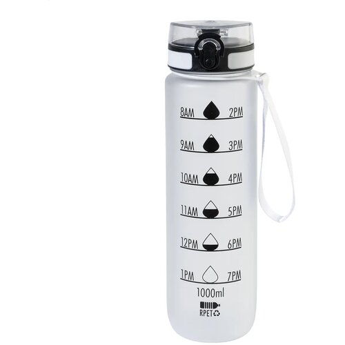 Sipcount Rpet Motivatie Fles Froster Wit 1000 ml