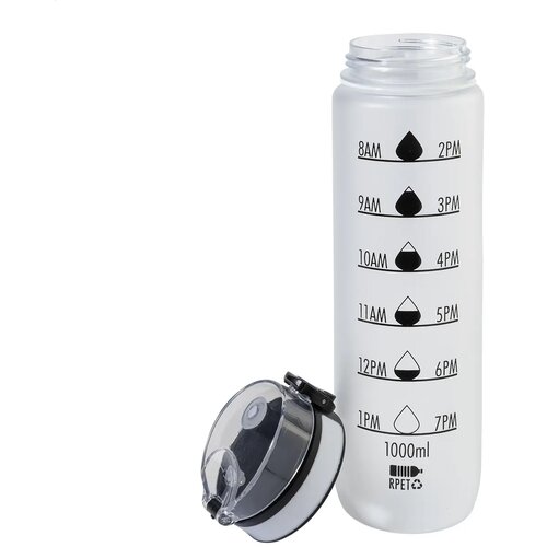 Sipcount Rpet Motivatie Fles Froster Wit 1000 ml