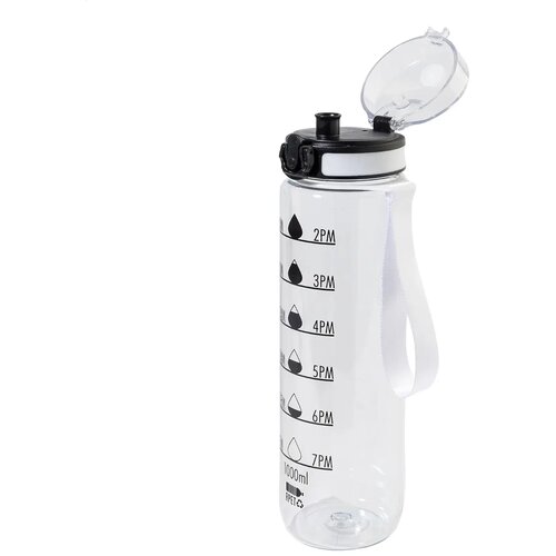 Sipcount Rpet Motivatie Fles Transparant 1000 ml