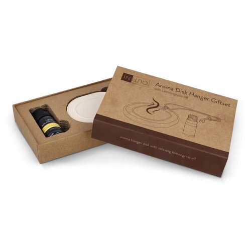 InSideOut Aroma Hanger Citroengras oil 10 ml lichtgroen