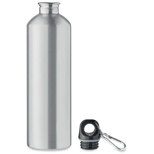 Enkellaagse fles 750ml Rebig moss mat zilver 750 ml