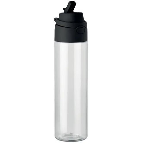 Rpet fles 700ml Toien klar zwart 700 ml