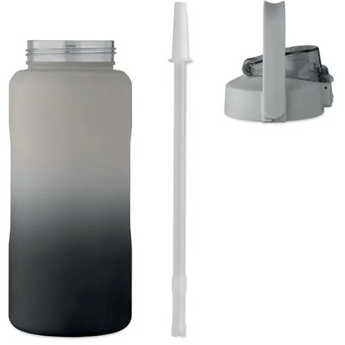 Rpet waterfles 2000ml Activate max zwart 2000 ml