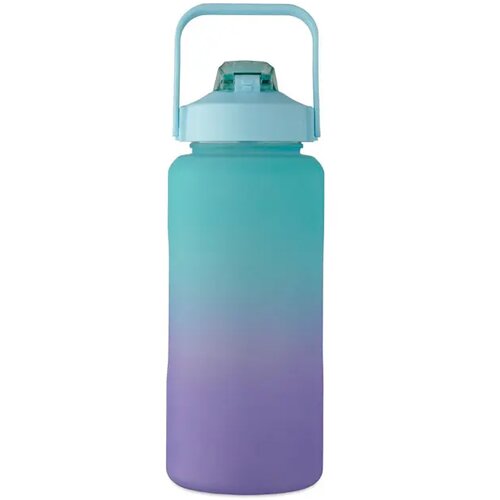Rpet waterfles 2000ml Activate max turquoise 2000 ml