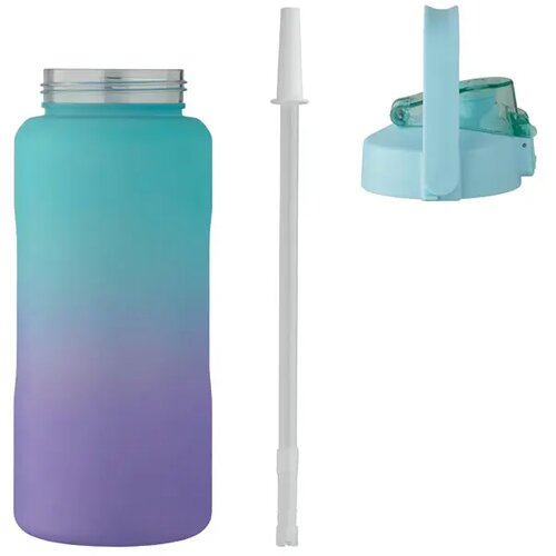 Rpet waterfles 2000ml Activate max turquoise 2000 ml