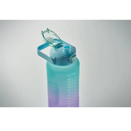 Rpet waterfles 2000ml Activate max turquoise 2000 ml