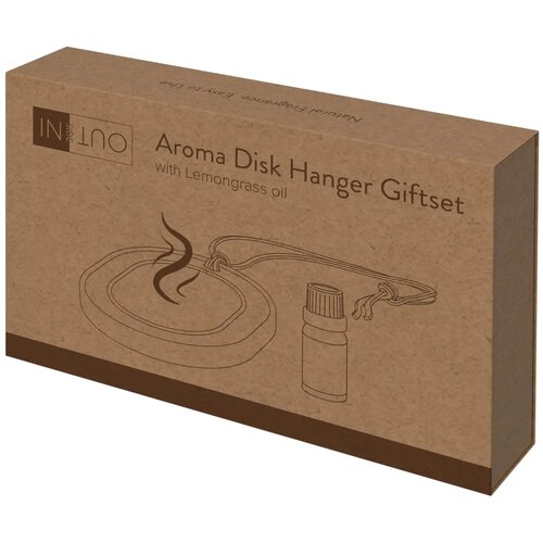 InSideOut Aroma Hanger Sandalwood oil 10 ml bruin