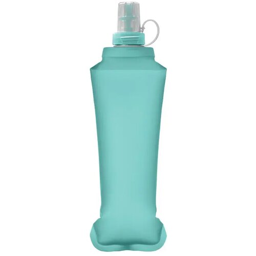 Opvouwbare waterfles 500ml Biter turquoise 500 ml