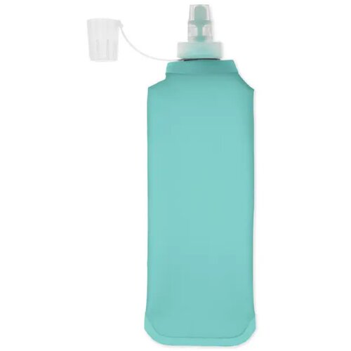 Opvouwbare waterfles 500ml Biter turquoise 500 ml