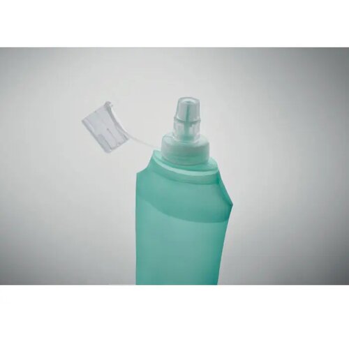 Opvouwbare waterfles 500ml Biter turquoise 500 ml