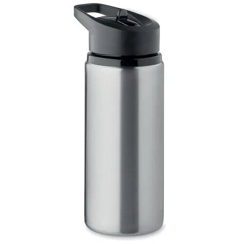 Enkelwandige fles 500ml Spot mat zilver 500 ml