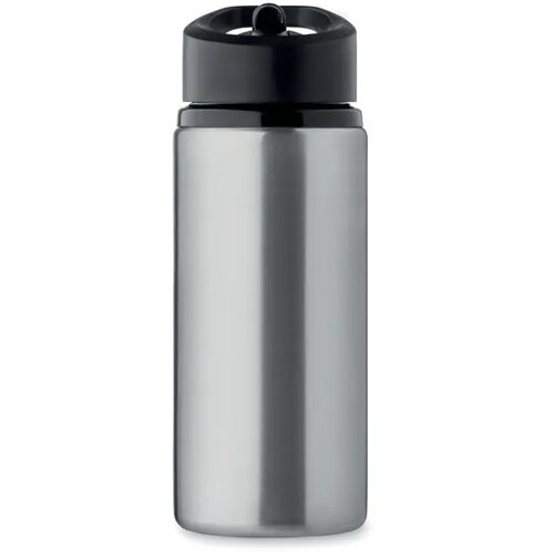 Enkelwandige fles 500ml Spot mat zilver 500 ml