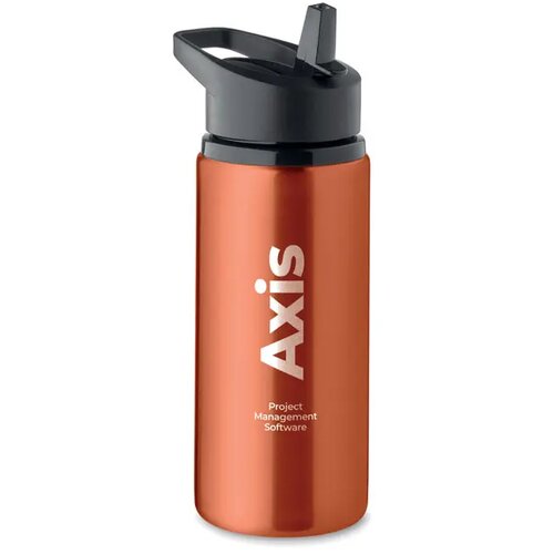 Enkelwandige fles 500ml Spot oranje 500 ml