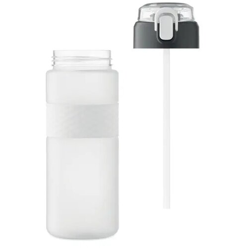 Rpet drinkfles 700ml Isjforden transparant wit 700 ml