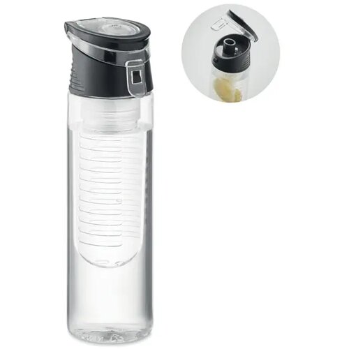Rpet fles 500ml Sporttle zwart 500 ml
