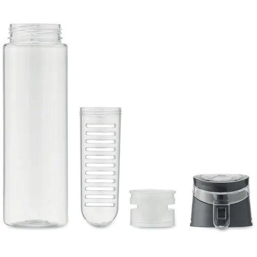 Rpet fles 500ml Sporttle zwart 500 ml