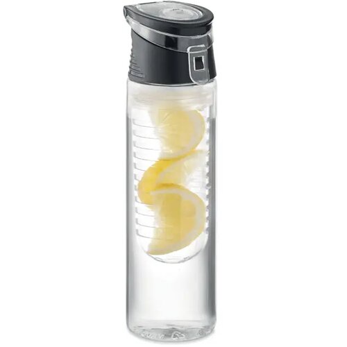 Rpet fles 500ml Sporttle zwart 500 ml