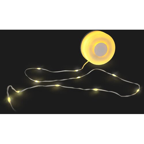InsideOut Retractable string lights grijs
