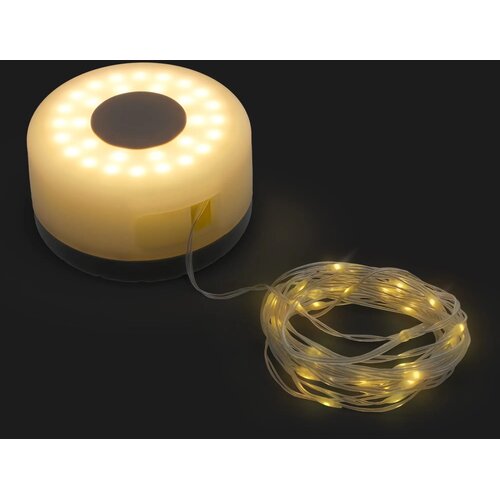 InsideOut Retractable string lights grijs