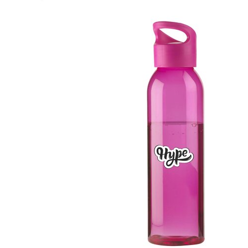 Tritan Kunststof Waterfles (650 Ml) Roze 650 ml