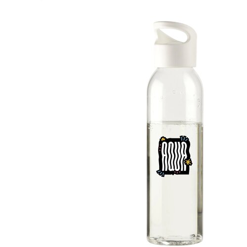 Tritan Kunststof Waterfles (650 Ml) Wit 650 ml