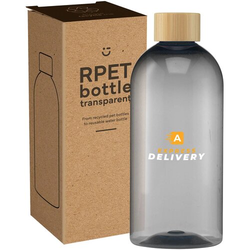 Rpet Bottle 500 Ml Waterfles Zwart 500 ml