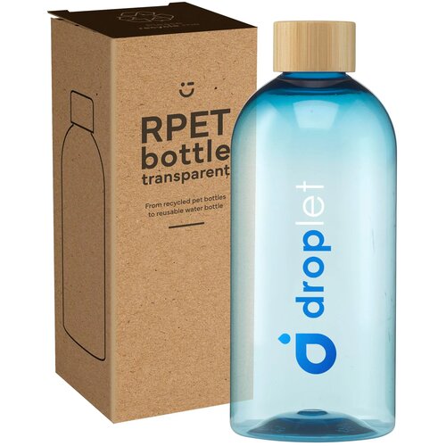 Rpet Bottle 500 Ml Waterfles Blauw 500 ml