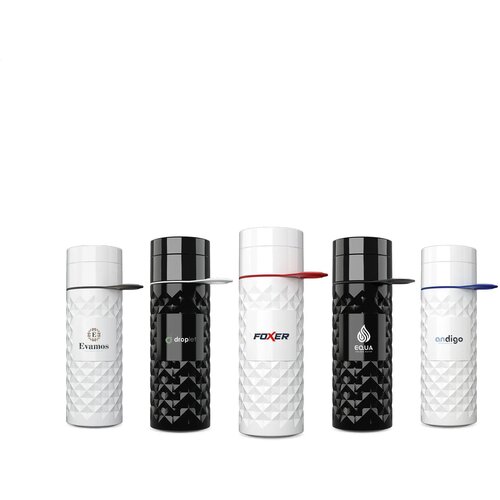Join The Pipe Nairobi Ring Bottle Black 500Ml Waterfles 500 ml
