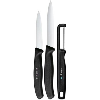Victorinox Swiss Classic 3-Delige Keukenmessenset Zwart Victorinox Swiss Classic 3-Delige Keukenmessenset Zwart