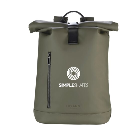 Tucano Gommo Rolltop Backpack 15,6 Inch Handbagage Groen
