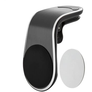 Magvent Auto Mobiele Telefoon Houder Zwart Magvent Auto Mobiele Telefoon Houder Zwart