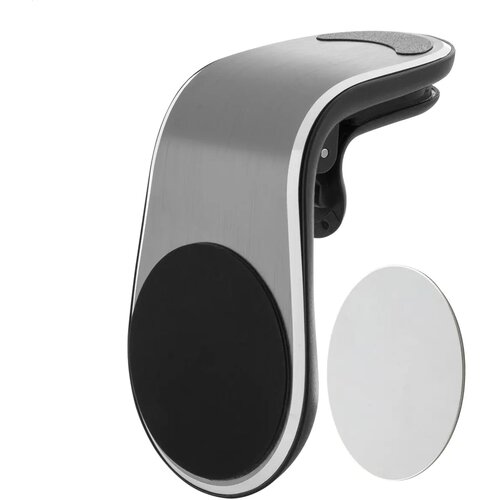 Magvent Auto Mobiele Telefoon Houder Zilver