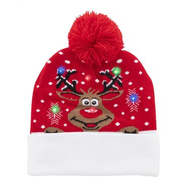 Norrsken Kerst Led Wintermuts, Rendier Rood Norrsken Kerst Led Wintermuts, Rendier Rood