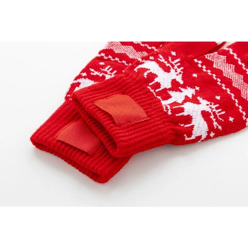 Skandihand Kerst Touchscreen Handschoenen Rood