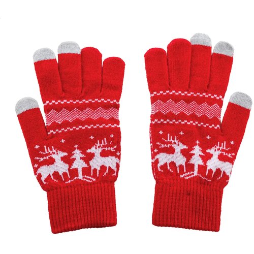 Skandihand Kerst Touchscreen Handschoenen Rood
