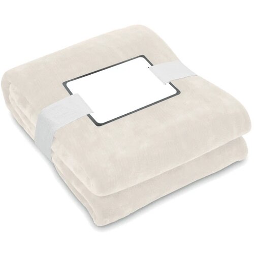Rpet fleecedeken 280gr/m² Logan beige