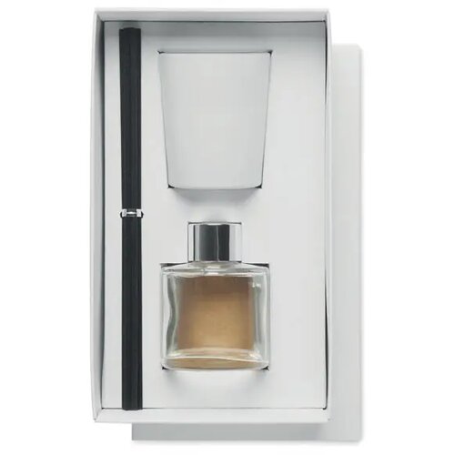 Vanille diffuser & kaarsenset Kaloma set wit
